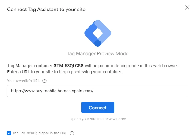 Google Tag Manager Preview Mode